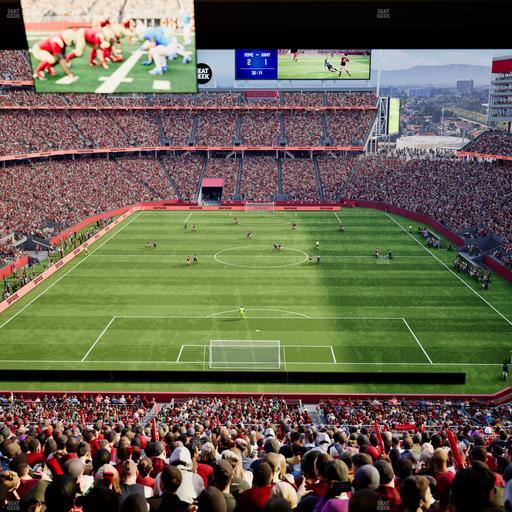 Levi's Stadium - Section Lounge Suite 8 Seat View