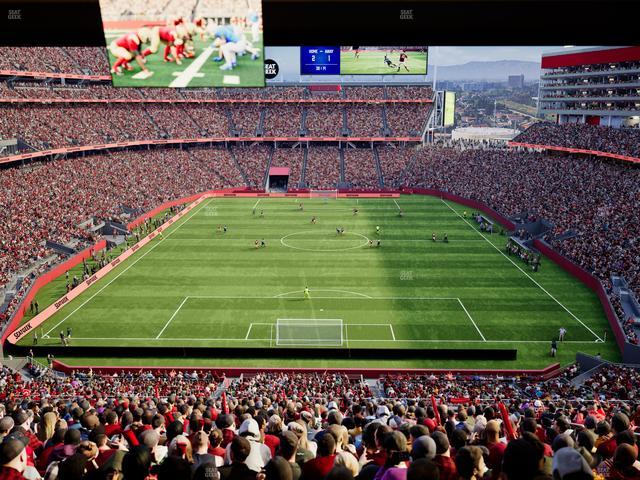 Levi's Stadium - Section Lounge Suite 8 Seat View