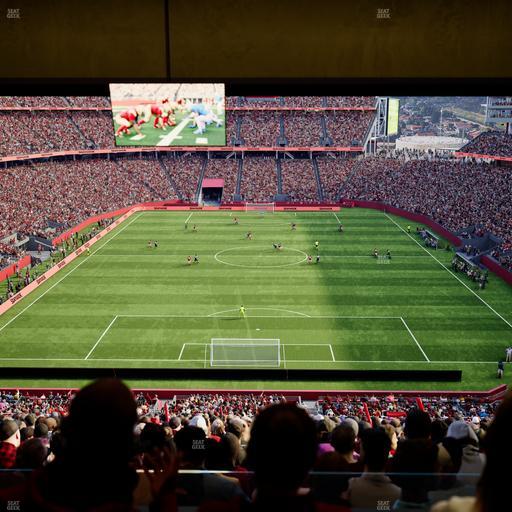 Levi's Stadium - Section Lounge Suite 8 Seat View