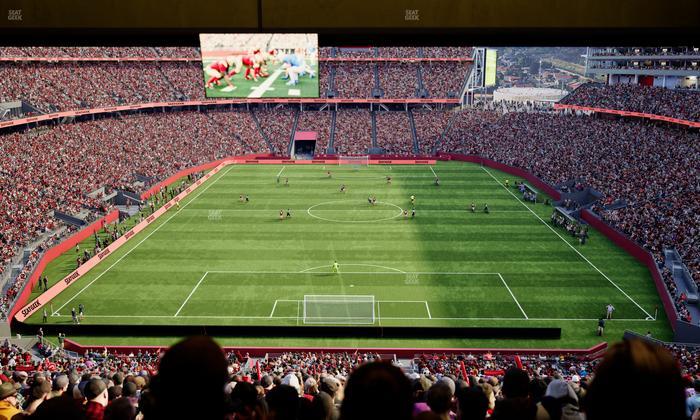 Levi's Stadium - Section Lounge Suite 8 Seat View