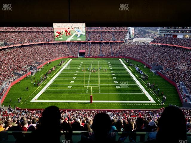 Levi's Stadium - Section Lounge Suite 8 Seat View Levi's Stadium - Section Lounge Suite 8 Seat View