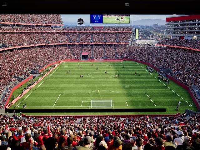 Levi's Stadium - Section Lounge Suite 9 Seat View