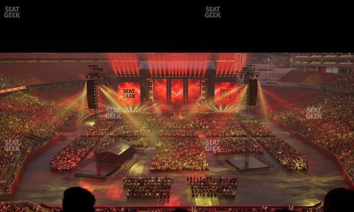 Levi's Stadium - Section Lounge Suite 9 Seat View