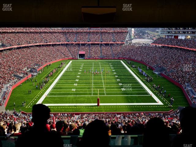 Levi's Stadium - Section Lounge Suite 9 Seat View Levi's Stadium - Section Lounge Suite 9 Seat View