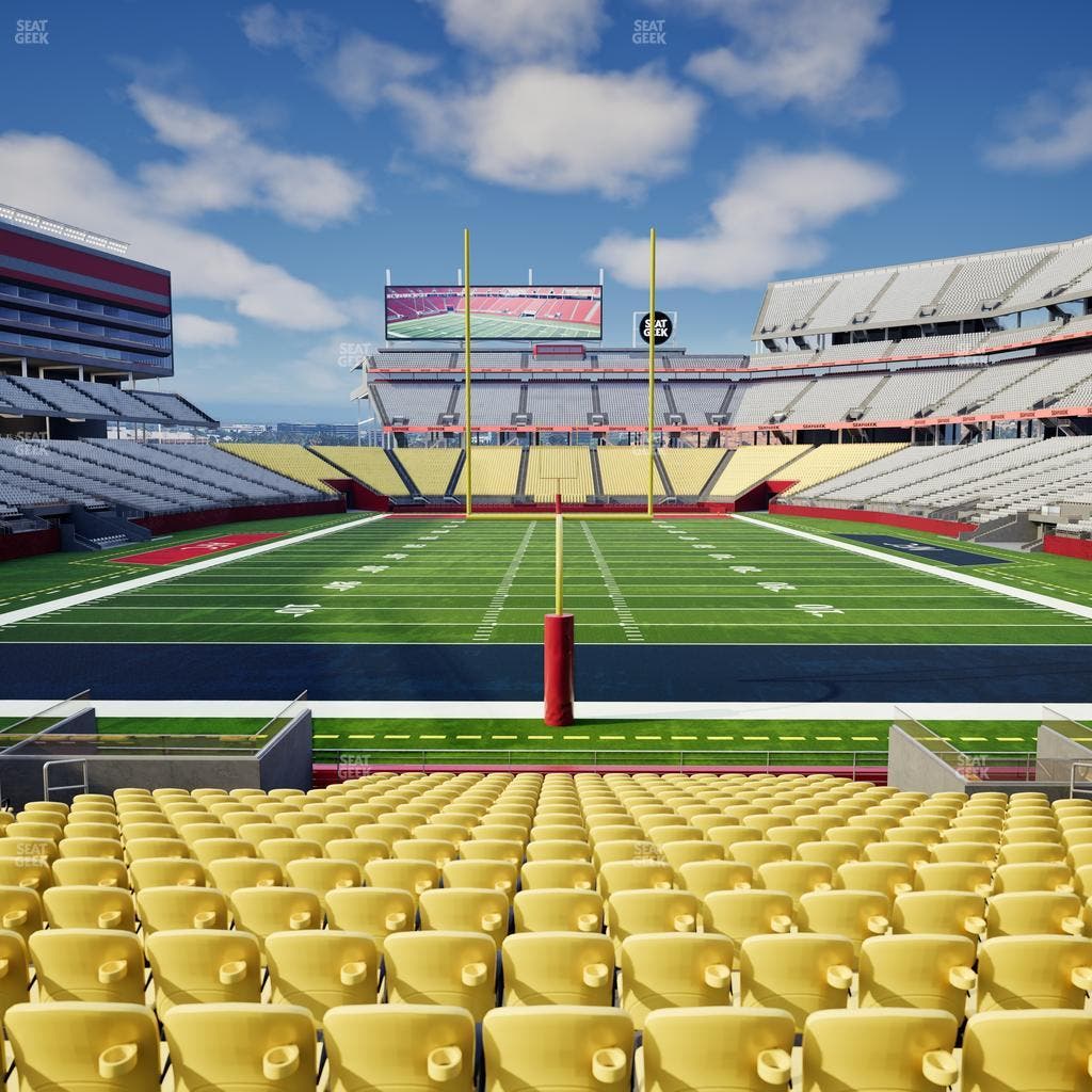 Levi's Stadium - Section Lower Level End Zone Corner Seat View