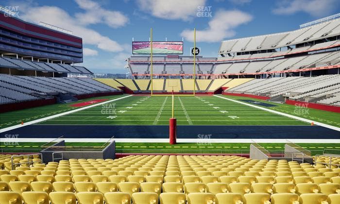 Levi's Stadium - Section Lower Level End Zone Corner Seat View