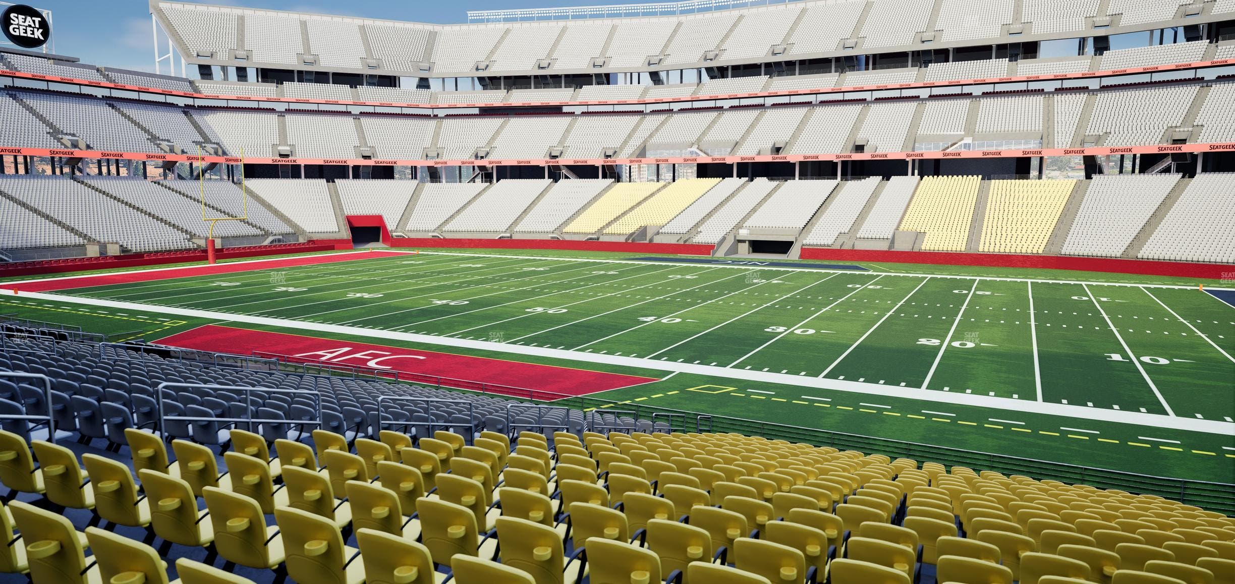 Levi's Stadium - Section Lower Level Premium Sideline Seat View