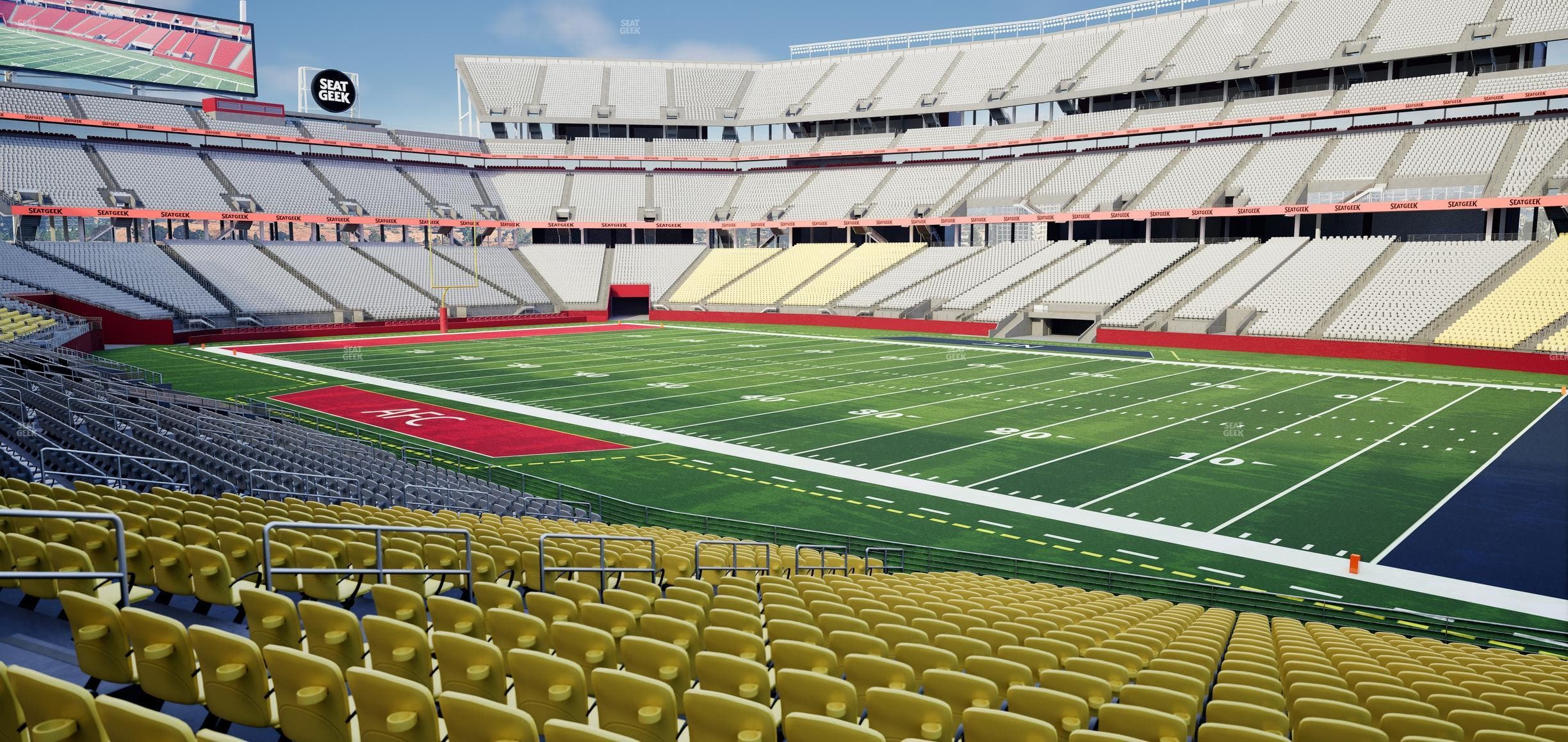 Levi's Stadium - Section Lower Level Sideline Seat View