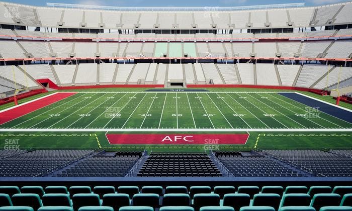 Levi's Stadium - Section Mid Level Club Premium Seat View