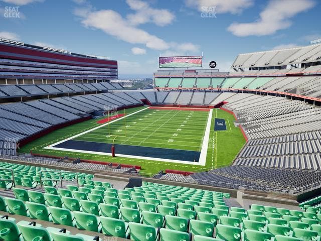 Levi's Stadium - Section Mid Level End Zone Corner Seat View