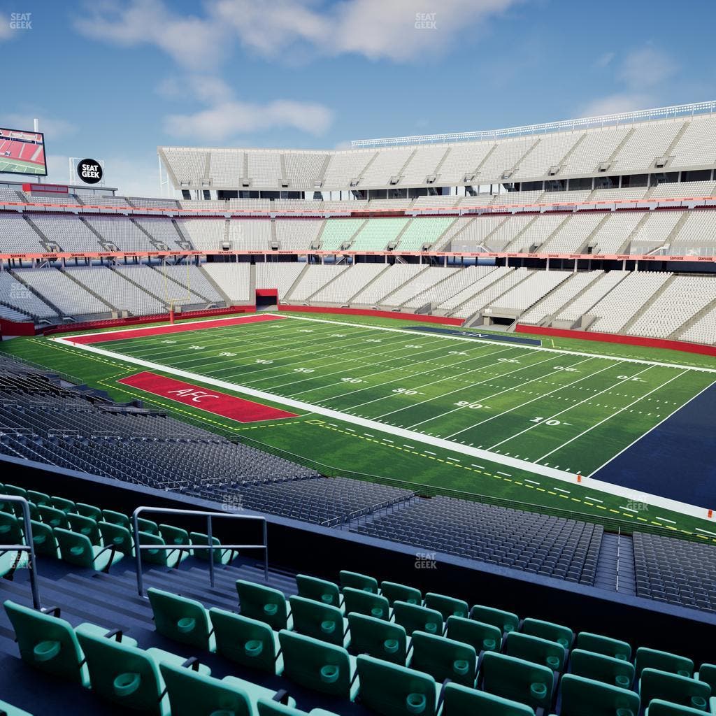 Levi's Stadium - Section Mid Level Sideline Seat View