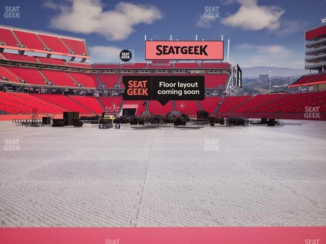 Levi's Stadium - Section North Field Seats Seat View