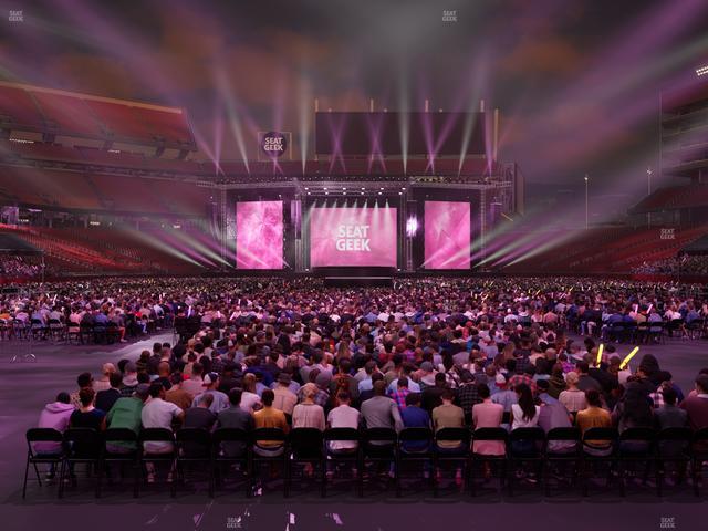 Levi's Stadium - Section North Field Seats Seat View