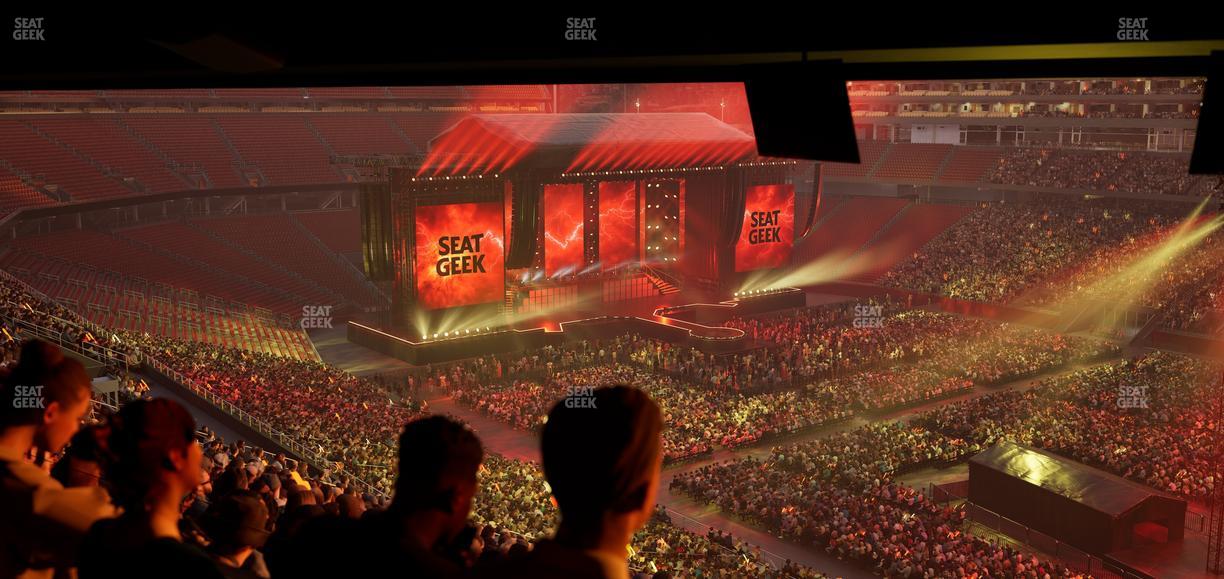 Levi's Stadium - Section Owners Club North Seat View