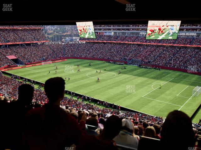 Levi's Stadium - Section Owners Club North Seat View Levi's Stadium - Section Owners Club North Seat View