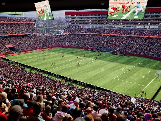 Levi's Stadium - Section Owners Club North Seat View