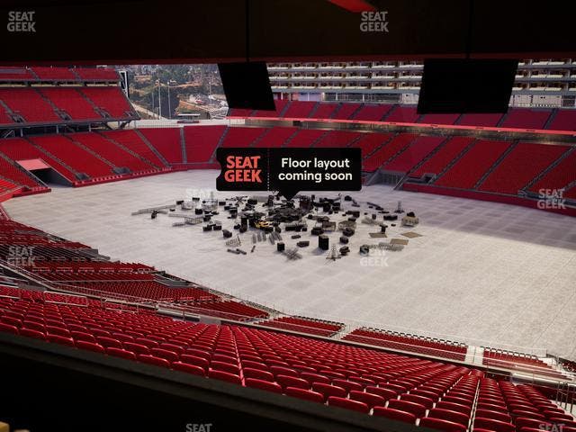 Levi's Stadium - Section Owners Club North Seat View