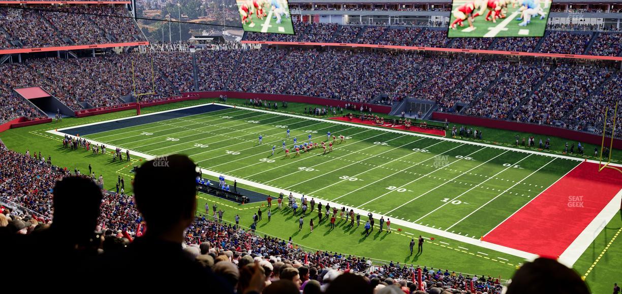Levi's Stadium - Section Owners Club North Seat View