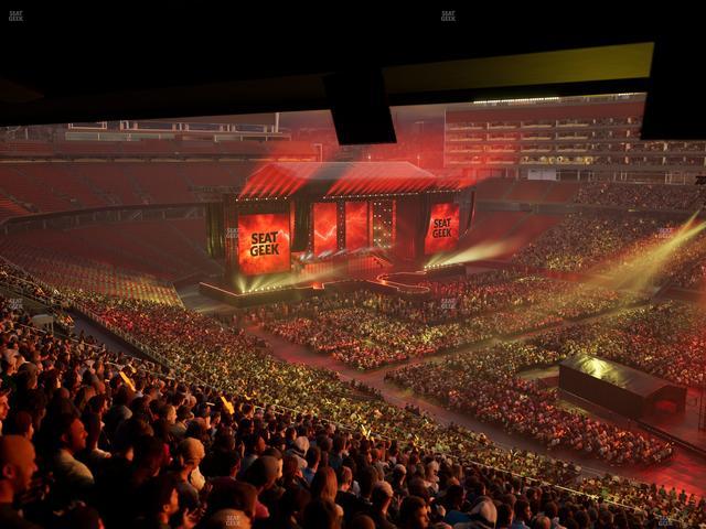 Levi's Stadium - Section Owners Club North Seat View