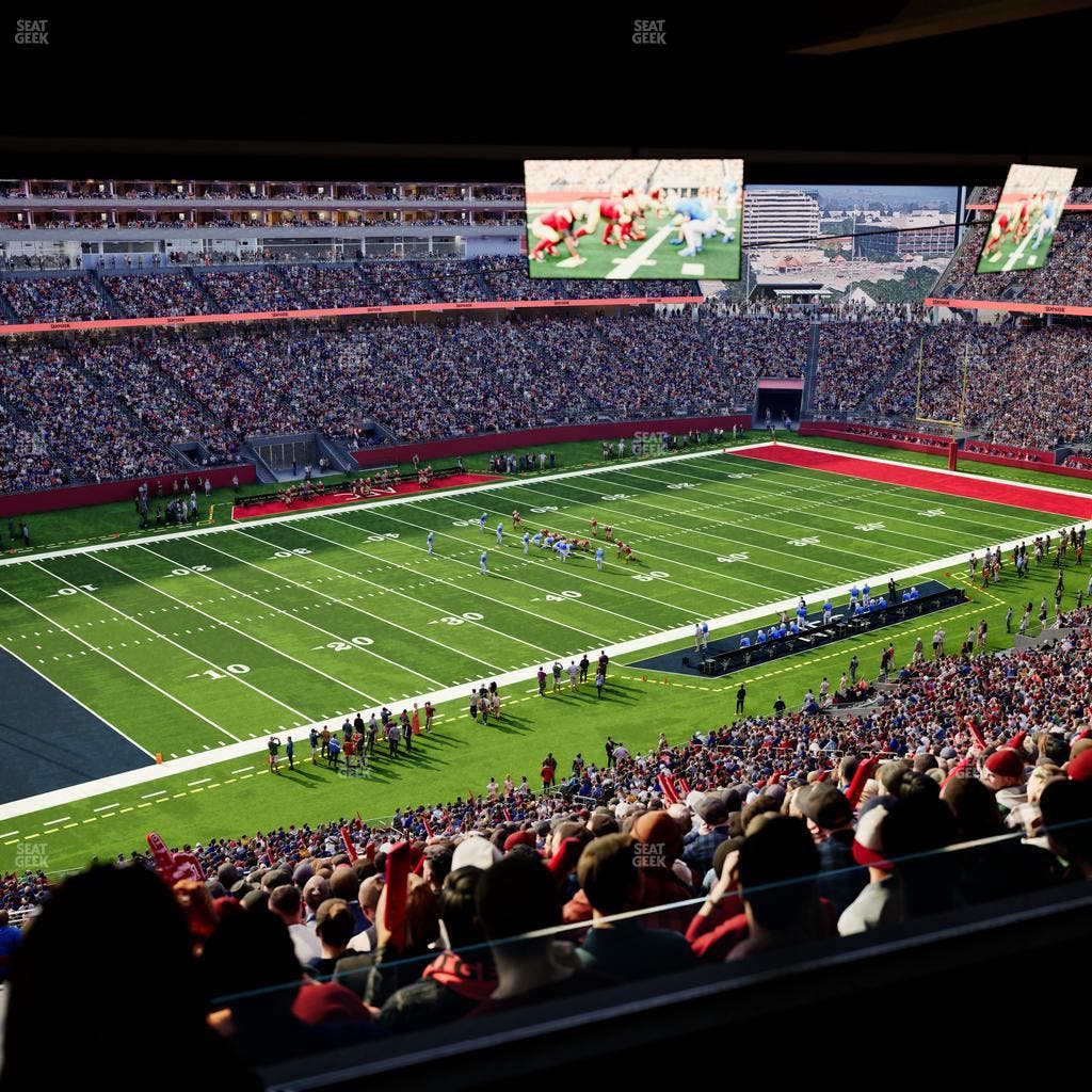 Levi's Stadium - Section Owners Club South Seat View