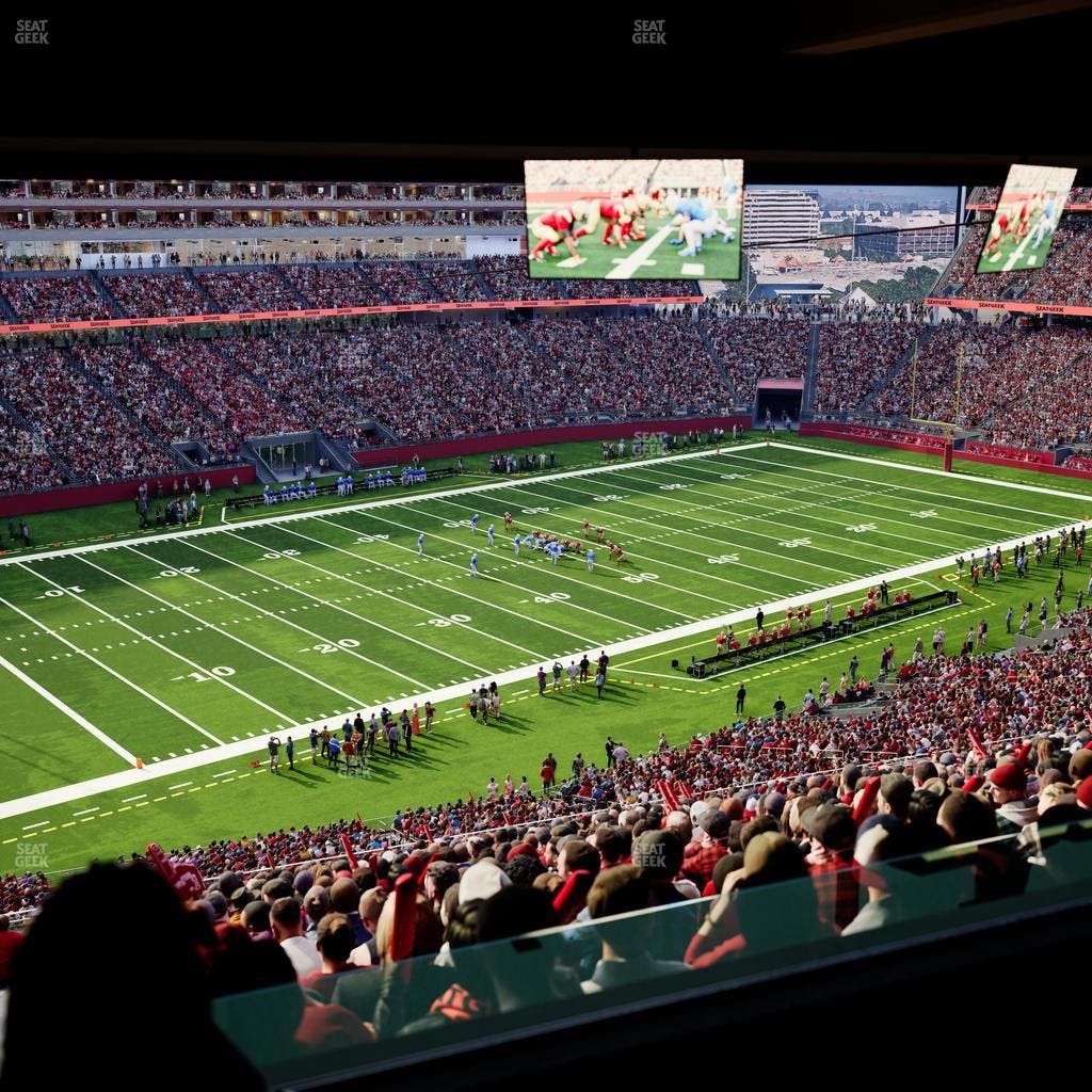 Levi's Stadium - Section Owners Club South Seat View