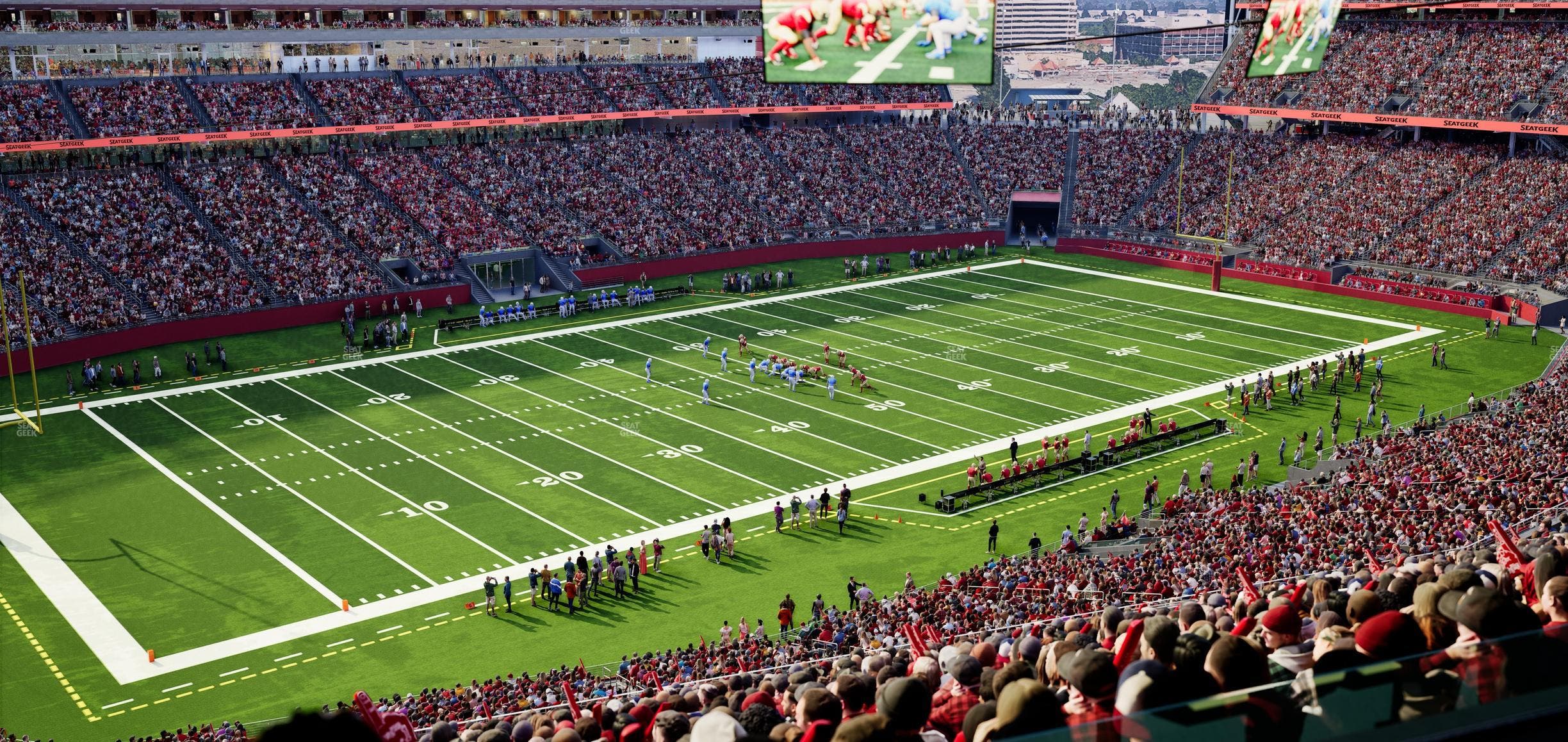 Levi's Stadium - Section Owners Club South Seat View