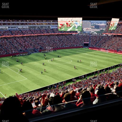 Levi's Stadium - Section Owners Club South Seat View
