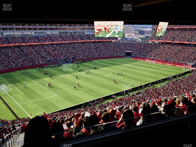 Levi's Stadium - Section Owners Club South Seat View Levi's Stadium - Section Owners Club South Seat View