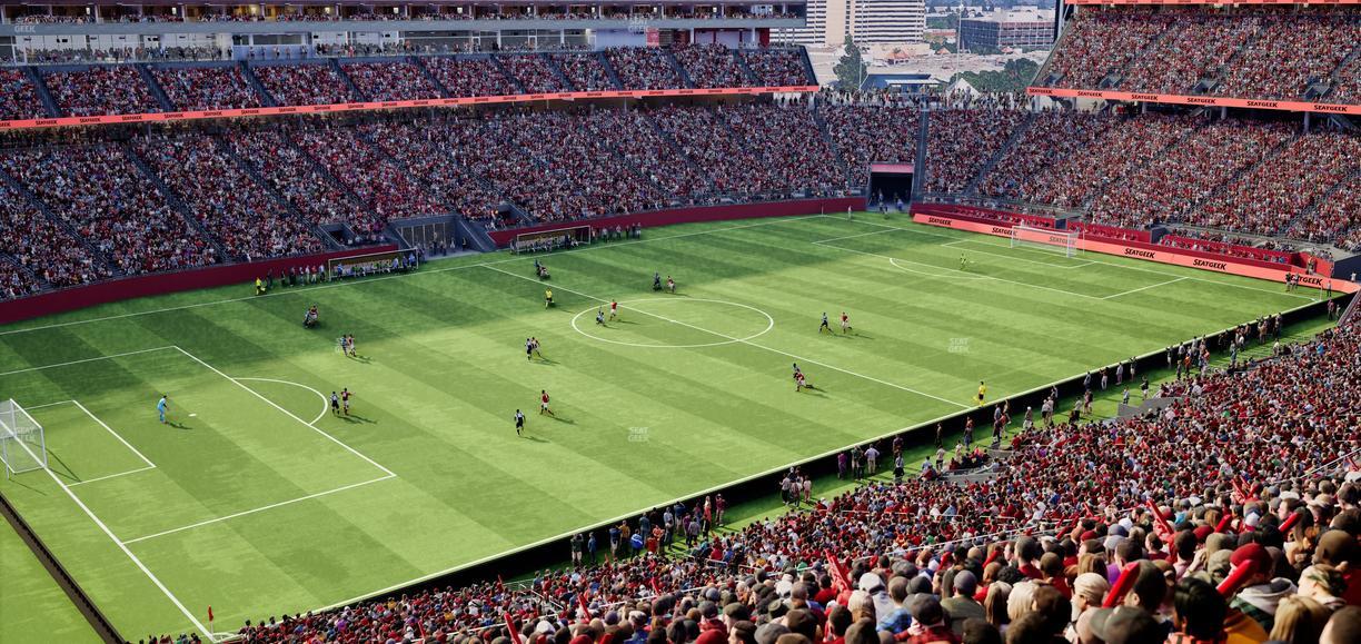 Levi's Stadium - Section Owners Club South Seat View