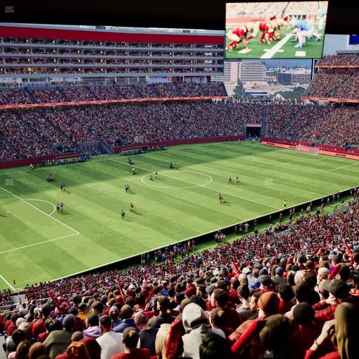 Levi's Stadium - Section Owners Club South Seat View