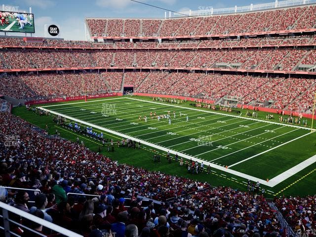 Levi's Stadium - Section P 232 Seat View Levi's Stadium - Section P 232 Seat View