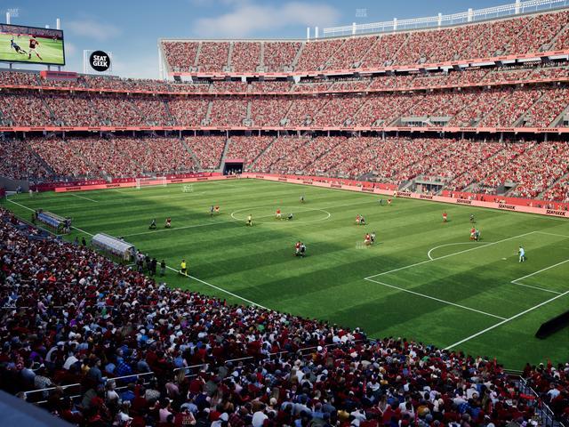 Levi's Stadium - Section P 232 Seat View