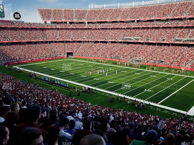 Levi's Stadium - Section P 233 Seat View Levi's Stadium - Section P 233 Seat View