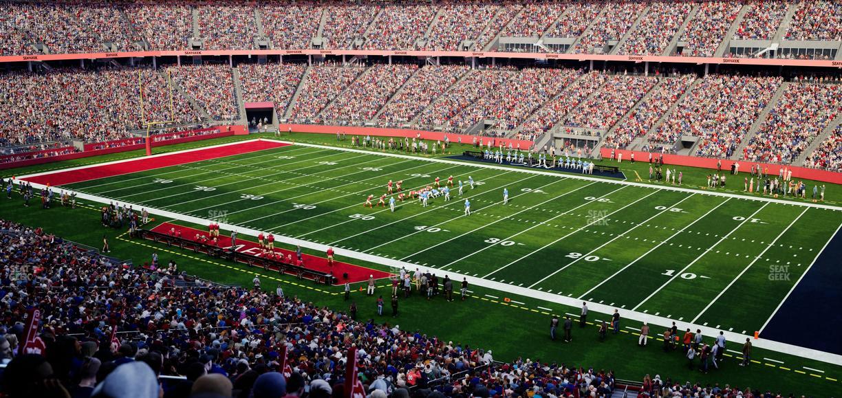 Levi's Stadium - Section P 234 Seat View