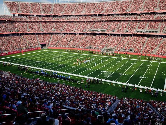 Levi's Stadium - Section P 235 Seat View Levi's Stadium - Section P 235 Seat View