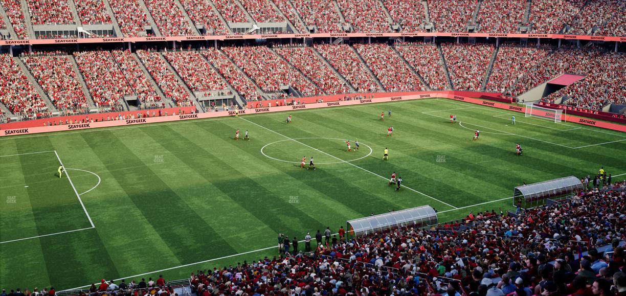 Levi's Stadium - Section P 243 Seat View