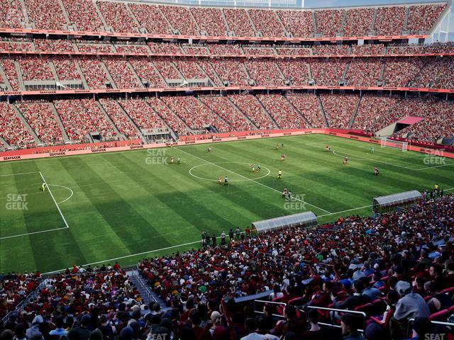 Levi's Stadium - Section P 243 Seat View Levi's Stadium - Section P 243 Seat View