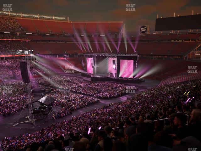 Levi's Stadium - Section P 244 Seat View Levi's Stadium - Section P 244 Seat View