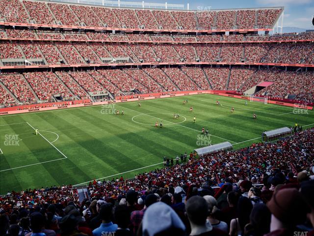 Levi's Stadium - Section P 244 Seat View Levi's Stadium - Section P 244 Seat View