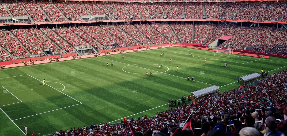 Levi's Stadium - Section P 245 Seat View