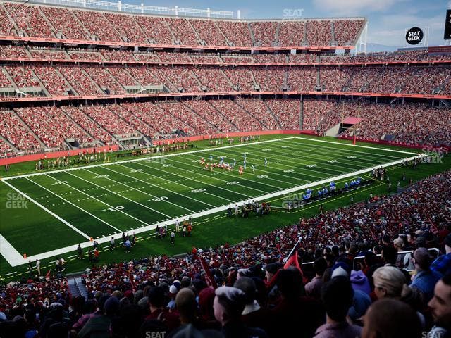 Levi's Stadium - Section P 245 Seat View Levi's Stadium - Section P 245 Seat View