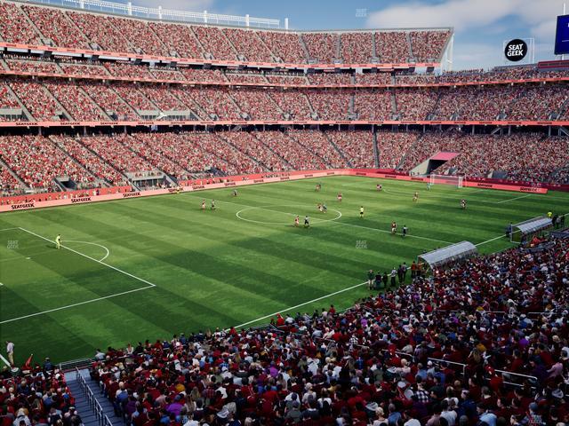 Levi's Stadium - Section P 245 Seat View
