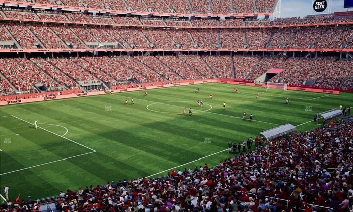 Levi's Stadium - Section P 245 Seat View