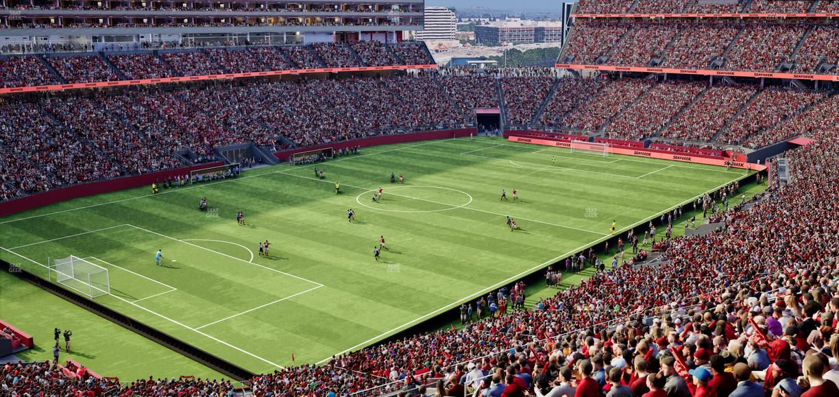 Levi's Stadium - Section Resort Suite 27 Seat View