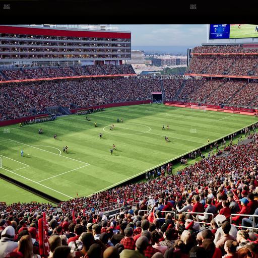Levi's Stadium - Section Resort Suite 27 Seat View