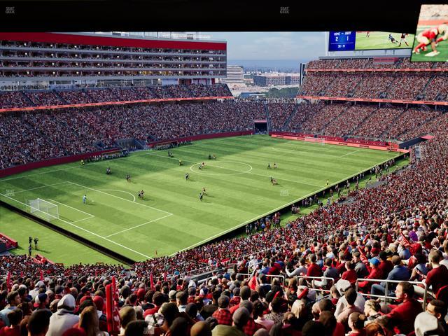 Levi's Stadium - Section Resort Suite 27 Seat View