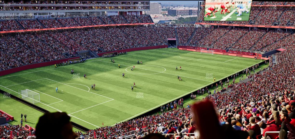 Levi's Stadium - Section Resort Suite 27 Seat View