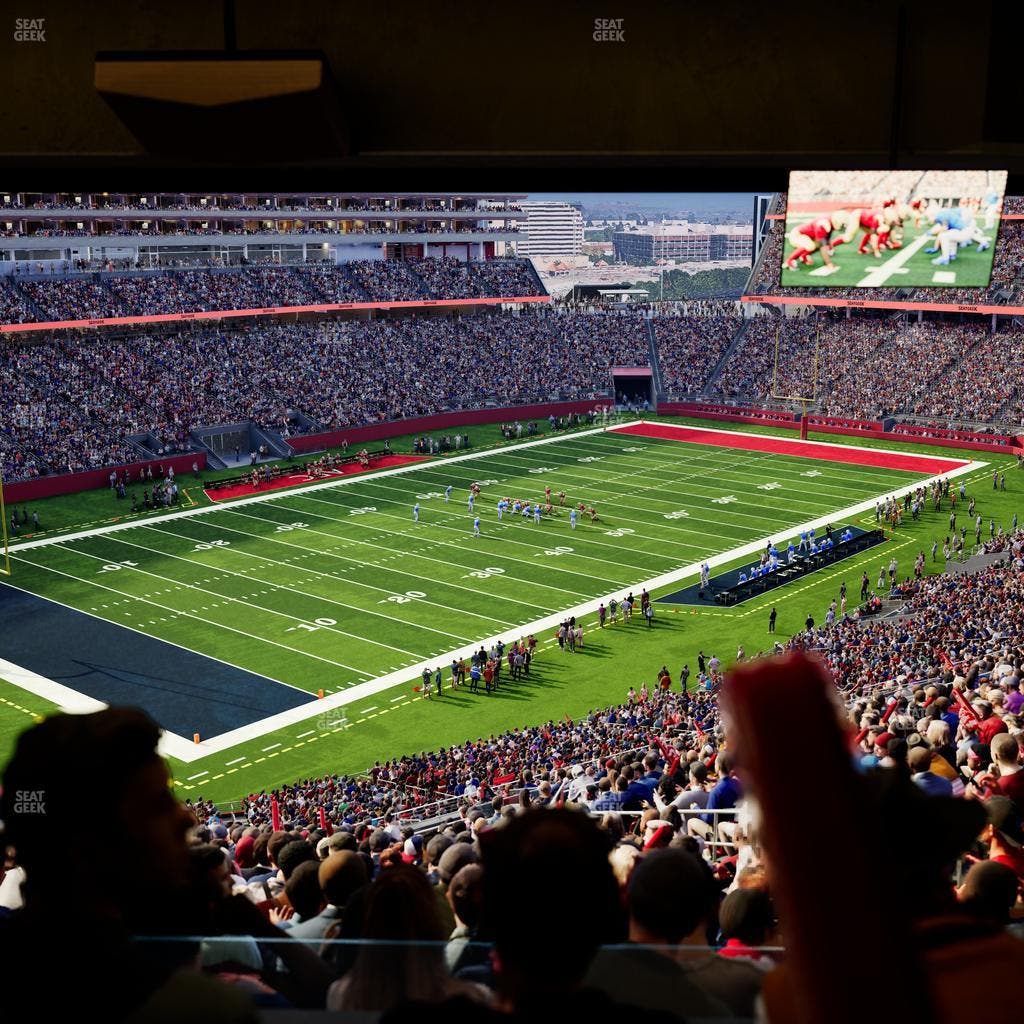 Levi's Stadium - Section Resort Suite 27 Seat View
