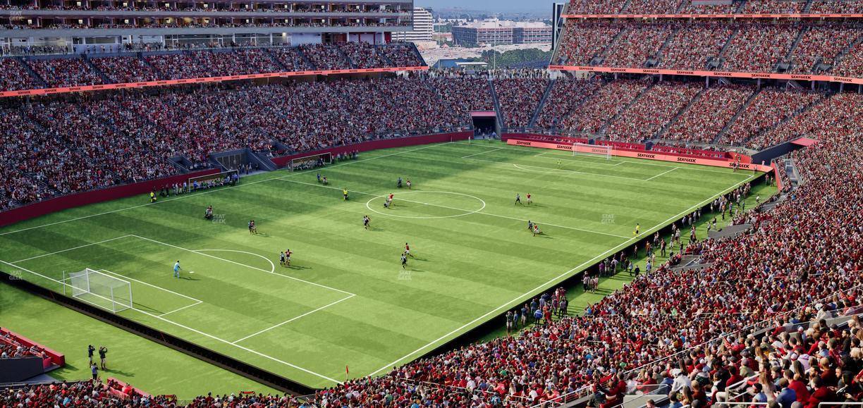 Levi's Stadium - Section Resort Suite 28 Seat View