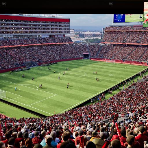 Levi's Stadium - Section Resort Suite 28 Seat View